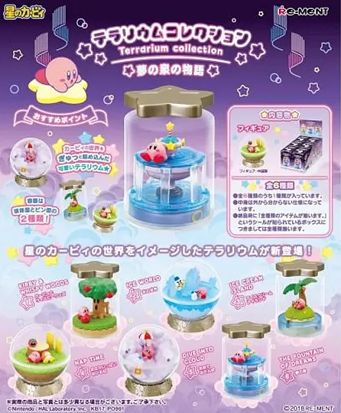 KIRBY TERRARIUM COLLECTION: THE STORY OF THE FOUNTAIN OF DREAMS MINI FIGURE BLIND BOX 6 CM